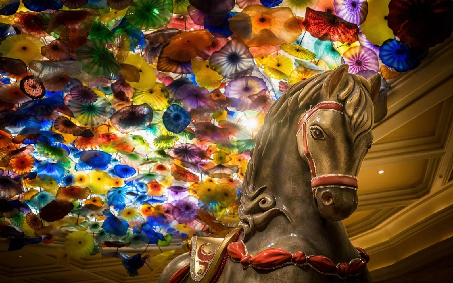 Bellagio hotel, las vegas and chihuly